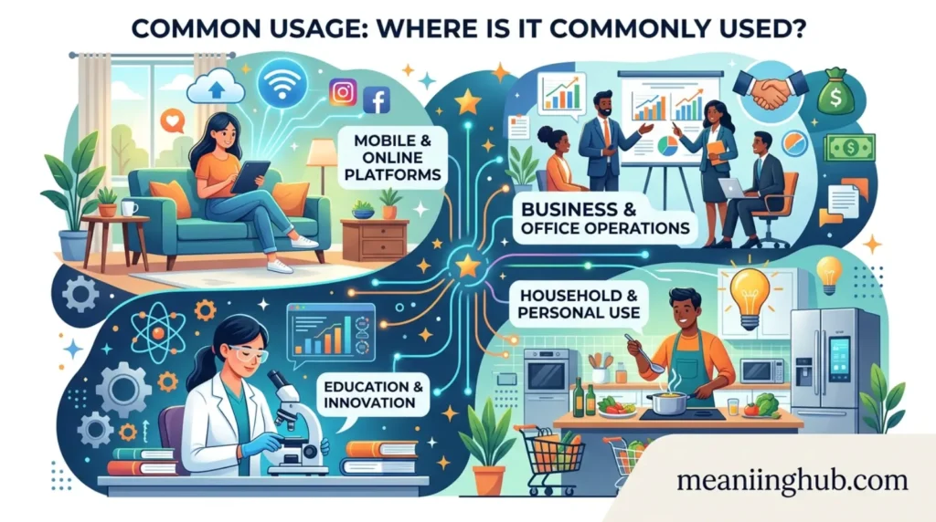 Where is it commonly used