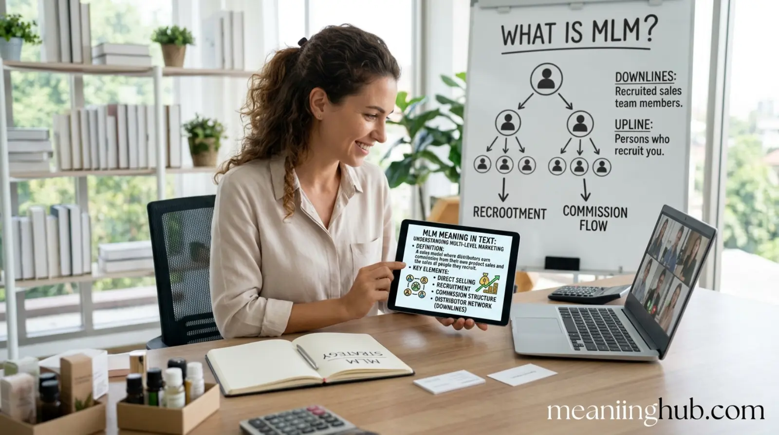 MLM Meaning in Text