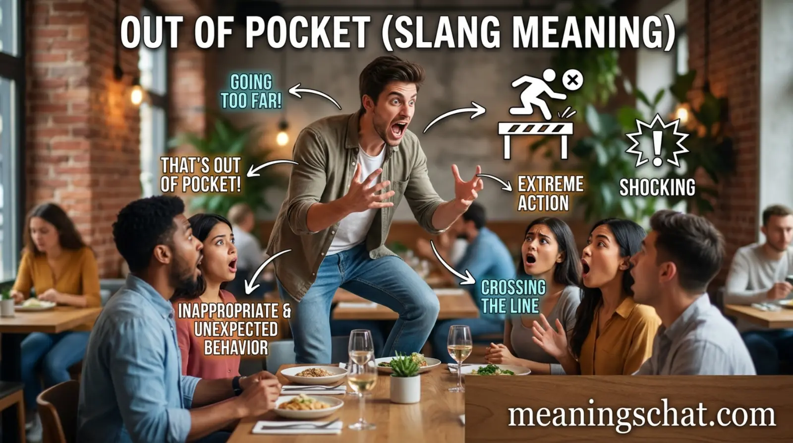 Out of Pocket Meaning Slang