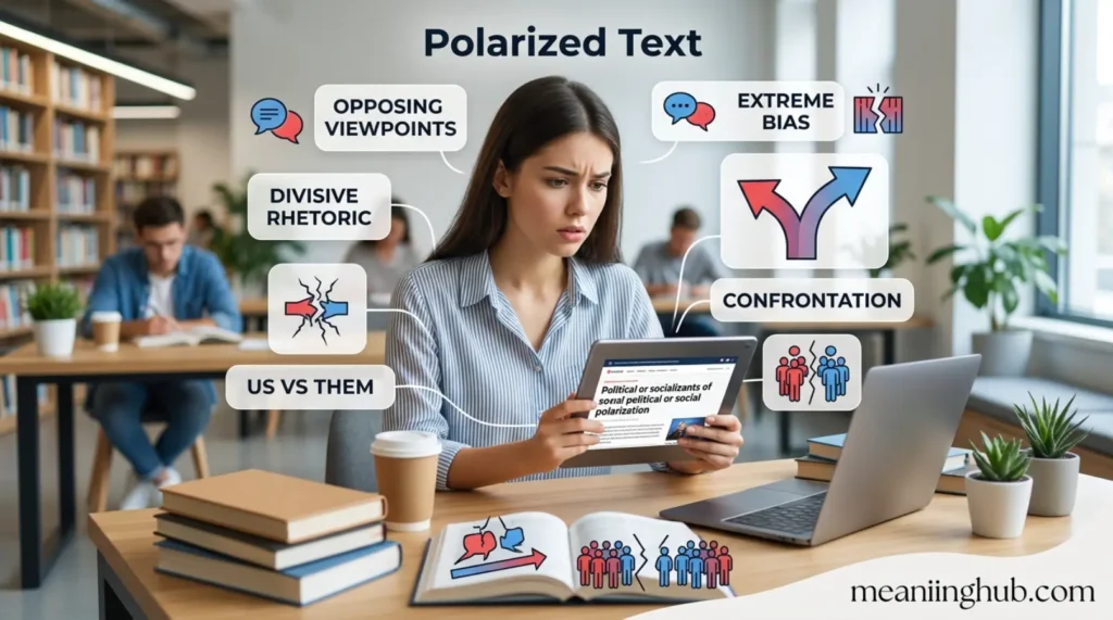 What Does Polarized Mean in Text