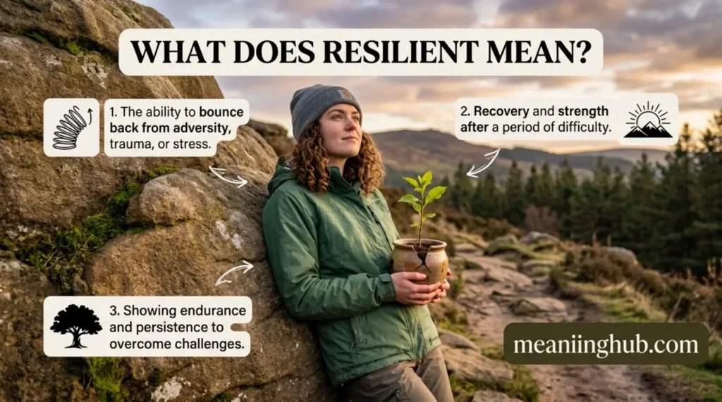 What Does Resilient Mean in Text