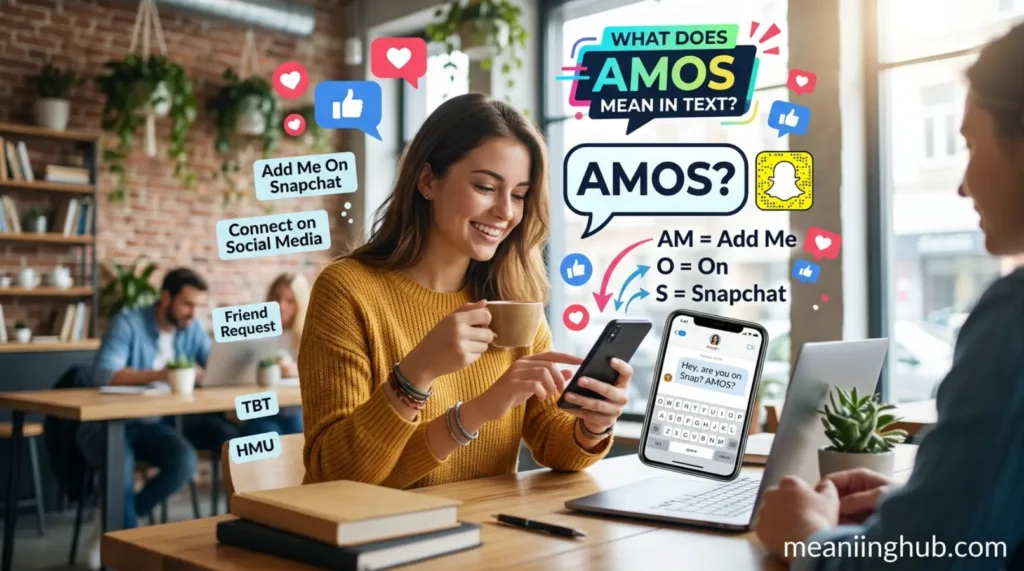 What Does AMOS Mean in Text