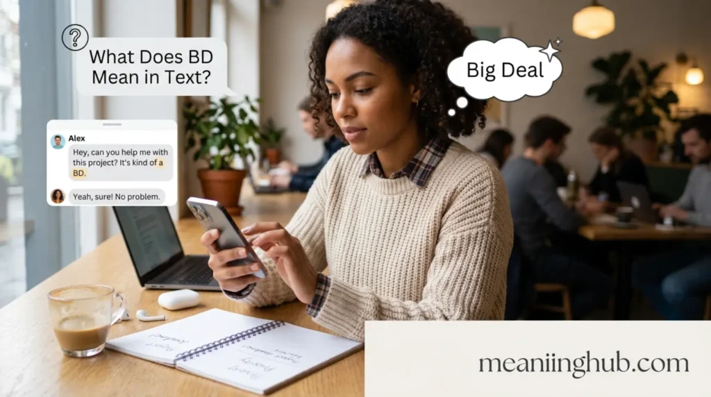 What Does BD Mean in Text