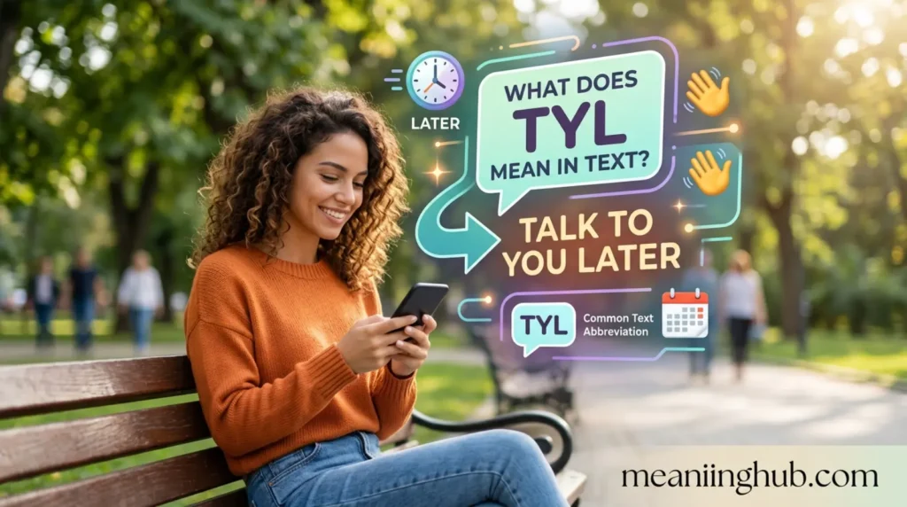 What Does TYL Mean in Text
