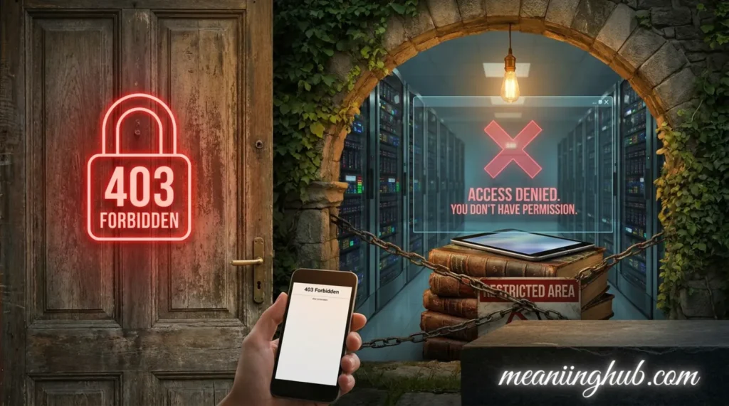 What Does 403 Forbidden Mean