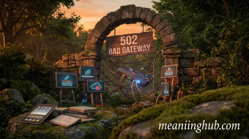 zWhat Does 502 Bad Gateway Mean