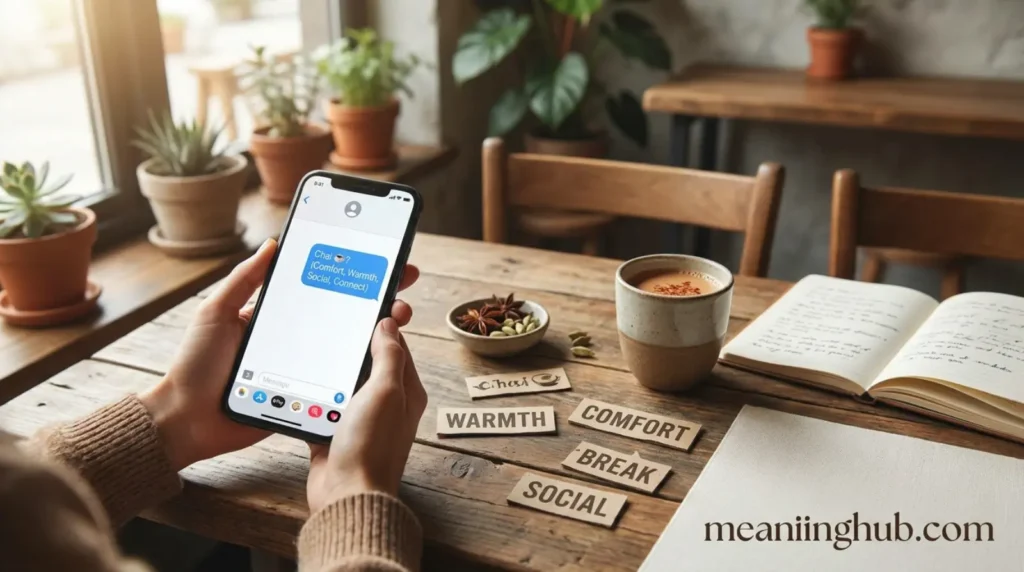 What Does Chai Mean in Text
