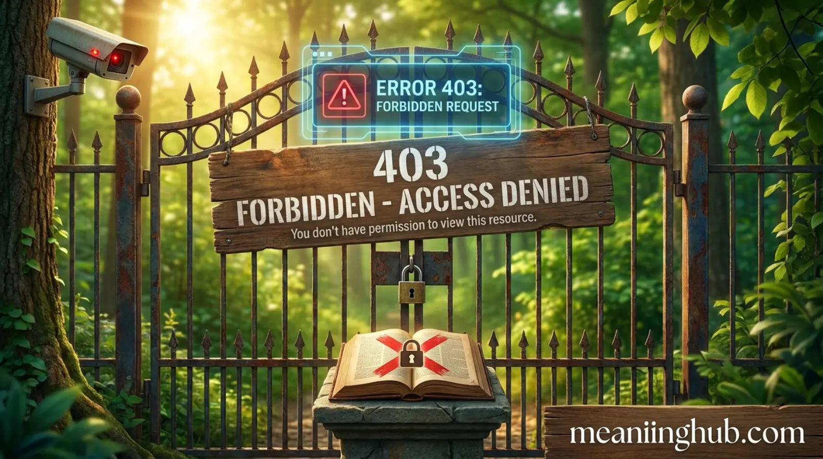 403 Forbidden Meaning