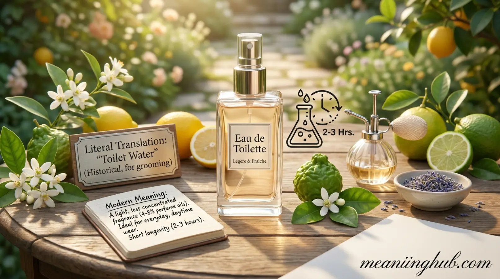 Eau de Toilette Meaning