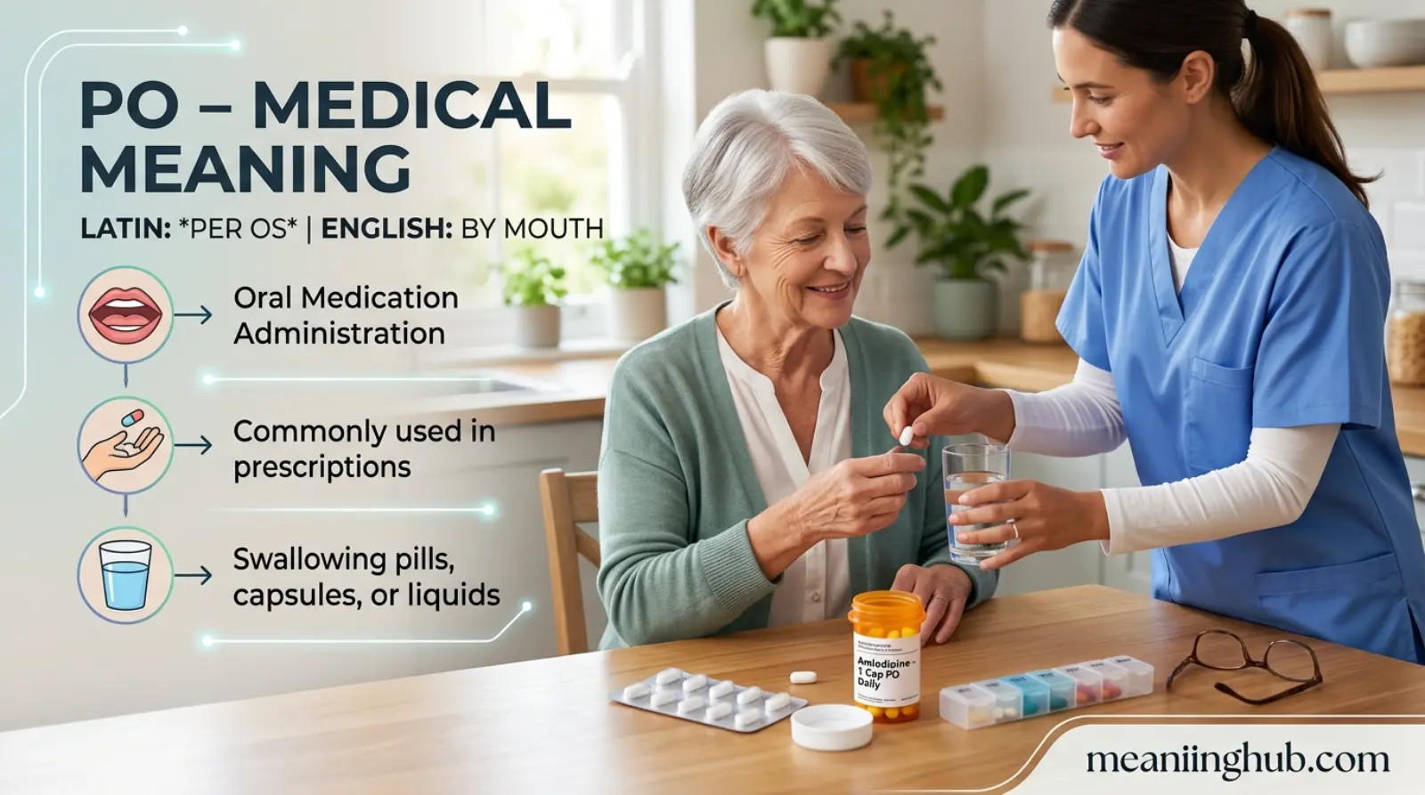 po meaning medical