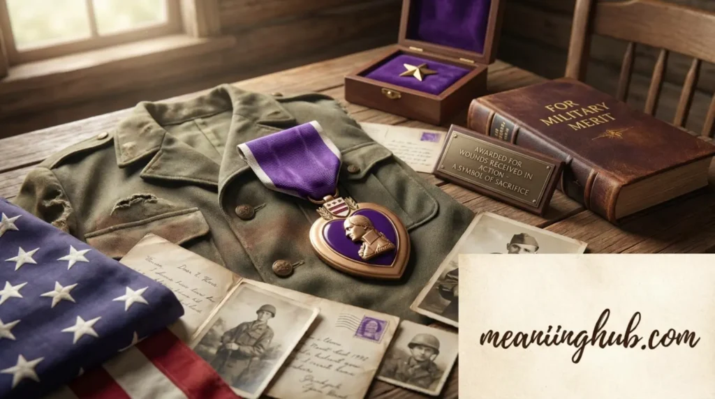 What Does Purple Heart Mean
