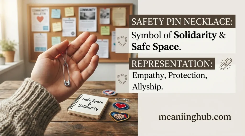 What Does Safety Pin Necklace Meaning Represent