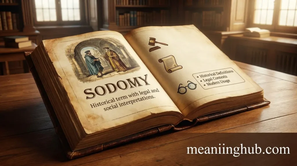 What Does Sodomy Mean