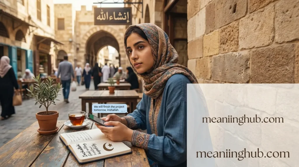 What Does Inshallah Mean in Text